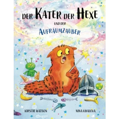 Abbildung von der Kater Hexe und Aufräumzauber: Eine magische Geschichte für Kinder ab 3 Jahren