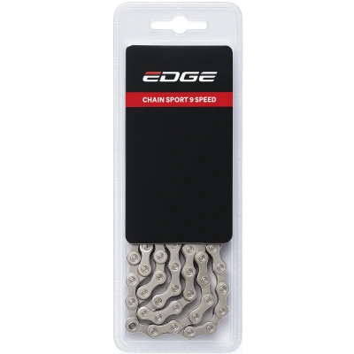 Abbildung von Kette 9 Fach Edge Sporty Silber