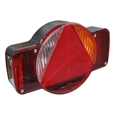 Abbildung von trailer parts4u Rückleuchte Heckleuchte Humbaur rechts Blinker Standlicht Bremse Rückfahrscheinwerfer 7.Pol 12V Anhänger Rücklicht Hecklicht 405.00003