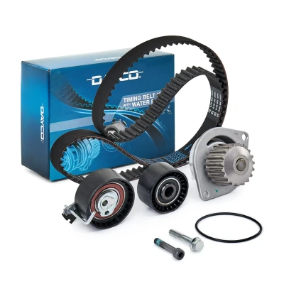 Abbildung von DAYCO KTBWP4170 Wasserpumpe + Zahnriemensatz PEUGEOT: 206 SW, Schrägheck, 307 CITROËN: Xsara Picasso, Berlingo / First I