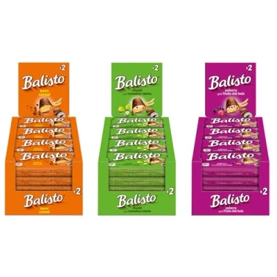 Abbildung von Balisto Riegel Mix Müsli, Korn &amp; Yoberry 3x 20x37g Schokoriegel Schokolade Snack