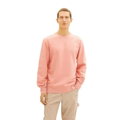 Abbildung von TOM Tailor Basic Sweatshirt, Herren, Größe: XXL, Hazy coral rose