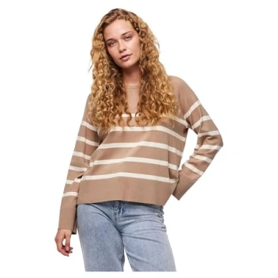 Abbildung von Pieces Pcsia Strickpullover, Damen, Größe: XS, Silver mink