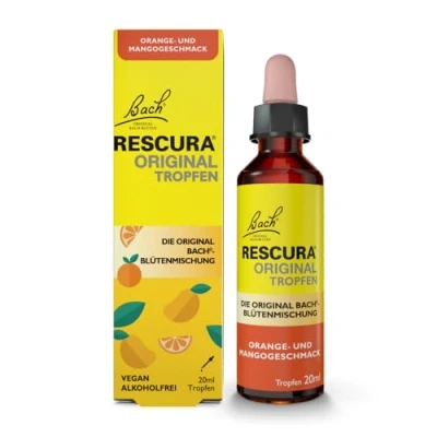 Abbildung von Bach RESCURA Orange Mango Tropfen alkoholfrei 20 ml