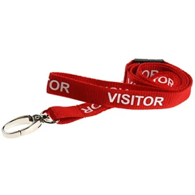 Abbildung von Customcard Besucher Lanyard Metall Clip (10 Stück)