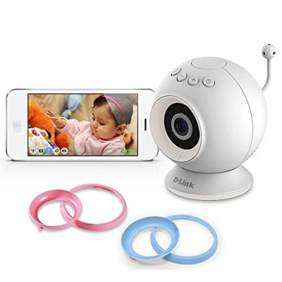 Abbildung von D Link DCS 825L Wireless N EyeOn Baby überwachungskamera schwarz