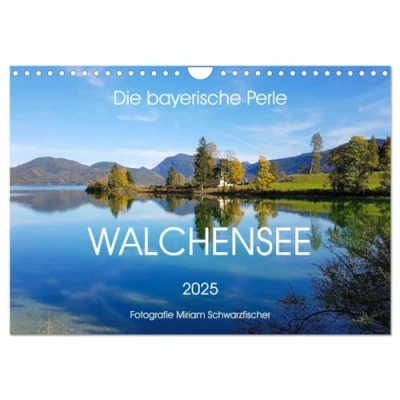 Abbildung von Walchensee (Wandkalender 2025 DIN A4 quer), CALVENDO Monatskalender