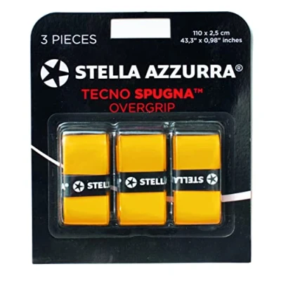 Abbildung von Stella Azzurra Tecno Schwamm Overgrip, Ockergelb, Einheitsgröße