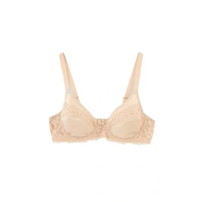 Abbildung von Dagi Women&#039;s Nude Underwire Fixed Strap Bra, Nude,85D