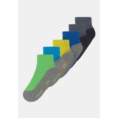 Abbildung von camano Protex Function Quarters 6 PACK Unisex Socken für Kinder, Größe: 35 38, Turquoise