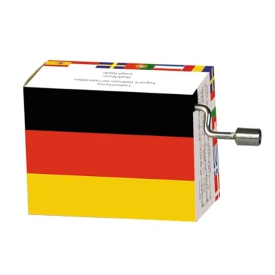 Abbildung von Fridolin Spieluhr/Music Box Nationalhymne Deutschland Einigkeit und Recht Freiheit