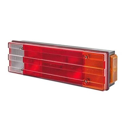 Abbildung von HELLA Heckleuchte Glühlampe 24V Anbau/geschraubt ECE/ADR/GGVS Lichtscheibenfarbe: mehrfarbig Stecker: offene Kabelenden links/rechts Menge: 1 2SK 340 101 031