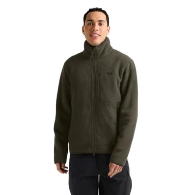 Abbildung von Jack Wolfskin LAKE Ridge Fleecejacke, Herren, Größe: XXL, Obsidian moss