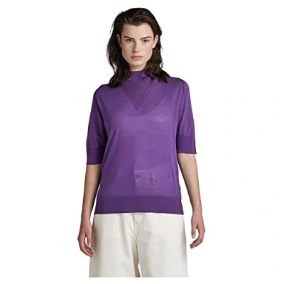 Abbildung von G Star Chunky Skipper Strickpullover, Damen, Größe: XL, Lt maze