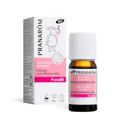 Abbildung von Pranarom PranaBB Duftölmischung für Bio Schlaf Diffusor 10 ml ätherisches Öl besänftigend und beruhigend