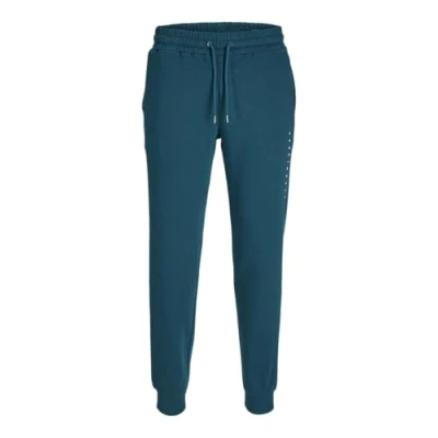 Abbildung von Jack &amp; Jones Comfort FIT Jogginghose, Herren, Größe: Small, Deep teal