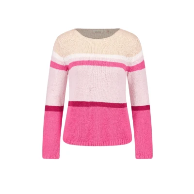 Abbildung von Gerry Weber Strickpullover Lilac rose stripe, Damen, Größe: 38, stripe