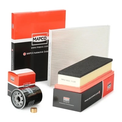 Abbildung von MAPCO 68302 Filter Satz vierteilig FIAT: Grande Punto Schrägheck, Evo Schrägheck