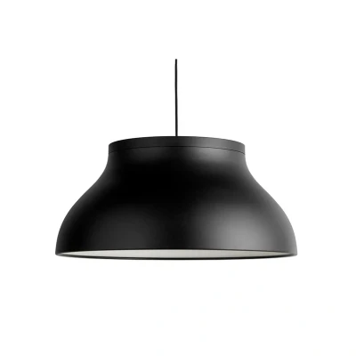 Abbildung von HAY PC L Hängeleuchte mit Diffusor, schwarz