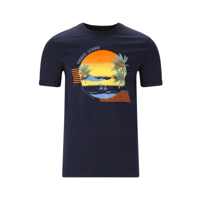 Abbildung von Cruz Tshirt print, Herren, Größe: Small, 2048 navy blazer