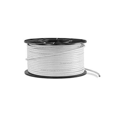 Abbildung von TechniSat COAXSAT 140 4.6 100 Meter Spule Koaxialkabel (Schirmungsmaß dB, 4 fach geschirmt, erfüllt EN 50117, Schirmungsklasse A+, mit Metermarkierung, hochwertiges Elektrolytkupfer) weiß