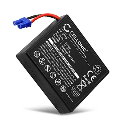 Abbildung von CELLONIC Ersatzakku 58 000160,ST16F,YP 3A Ersatz Akku für Yuneec H480, ST16, ST16 Pro Remote Controller Fernbedienung Fernsteuerung Zusatzakku 8700mAh, Batterie