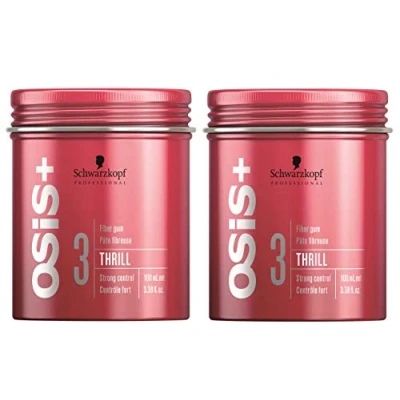 Abbildung von Schwarzkopf Osis Thrill Faser Gum 100 ml x 2 + Geschenk