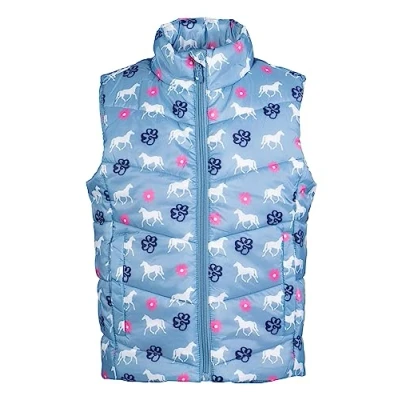 Abbildung von HKM Weste Bria Flower Rauchblau