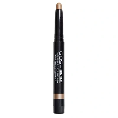 Abbildung von GOSH Mineral Waterproof Eye Shadow I drehbarer Lidschatten Stift mit cremiger Textur für einfaches Auftragen und intensives Farbergebnis wasserfest, langanhaltend &amp; parfümfrei 012 Golden Nude