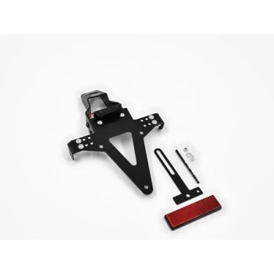 Abbildung von MV Agusta F3 675 BJ 2012 18 / 800 2013 Kennzeichenhalter Kennzeichenträger Nummernschild Halter/Halteplatte (inkl. Kennzeichenbeleuchtung und Rückstrahler)