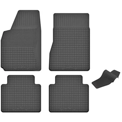 Abbildung von Gummimatten mit Tunnel kompatibel Mercedes ML W163 (1997 2005) ideal angepasst 5 Teile EIN Set