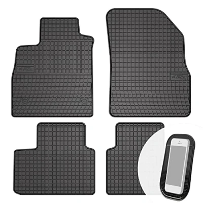 Abbildung von Gummimatten Auto Fußmatten Gummi Automatten Passgenau 4 teilig Set passend für Renault Talisman ab 2015