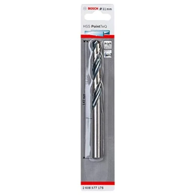Abbildung von Bosch PointTeQ Bohrer für Metall Spiralbohrer 11 mm Länge: 142