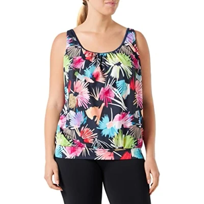 Abbildung von Firefly Mayla Tankini Oberteil Navy Dark/Flower 44