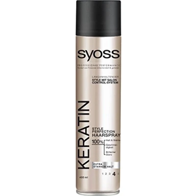 Abbildung von Syoss Haarspray Keratin, 400 ml Dose