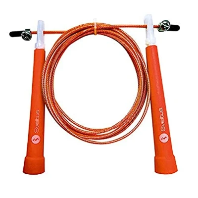 Abbildung von sveltus 2704 Speed Springseil für Erwachsene, Unisex, Orange, ca. 300 cm