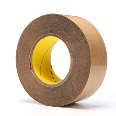 Abbildung von 3M 950 Klebstoff Film, hohe Klebekraft, für Kunststoffe wie PE, PP , 25 mm x 55 m, Transparent (36 er Pack)