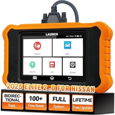 Abbildung von launch Creader Elite 2.0 OBD2 diagnosegerät für Nissan/für Infiniti/für GTR,die gleiche Funktion wie X431 Auto,50+ Reset,aktiver Test,ECU Codierung,vollständige System