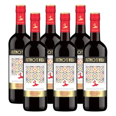 Abbildung von Ritmo de la Vida Tempranillo Wein Trockener Rotwein aus Spanien (6 x 0,75l)