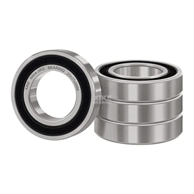 Abbildung von XiKe 4 Stück 6904 2RS Kugellager 20mm x 37mm 9mm, Rillenkugellager mit Dichtungen, geeignet für DIY, Drehbank, 3D Drucker, Motoren, Generatoren und Gartengeräte usw.