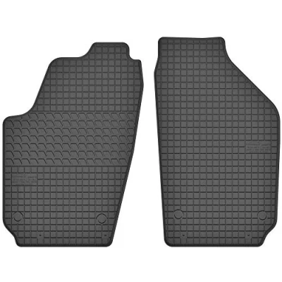 Abbildung von Fußmatten vorne 2er Set für VW Polo 4 IV 2001 2009 9N 9N3 Gummi Gumimatten