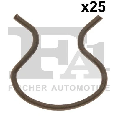 Abbildung von Clip, Zier /Schutzleiste FA1 12 40025.25