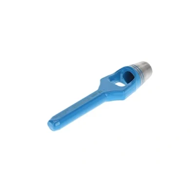 Abbildung von GEDORE Henkellocheisen für weiche Materialen, Ø 18 mm, Gummi Leder Dichtungen Stoff, rund, 145 mm lang, Stanzeisen, 570018