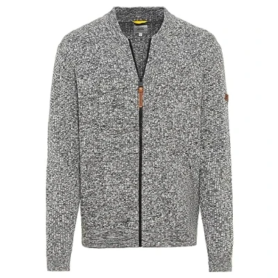 Abbildung von camel active AUS Einem Soften Strickjacke, Herren, Größe: XL, Stone grey