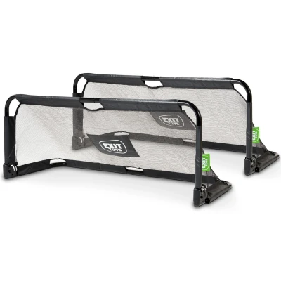Abbildung von EXIT Panna faltbares stählernes Fußballtor 150x60cm (Set von 2) schwarz