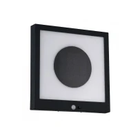 Abbildung von Paulmann LED Außen Wandleuchte &quot;Taija&quot;, Leuchtmittel Board fest integriert, Board, Solar Panel, mit Bewegungsmelder