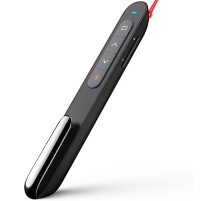Abbildung von 【Multifunktionaler Presenter】 NORWII N27 Laserpointer Powerpoint Fernbedienung 100m, Wireless Presenter Präsentation, Präsentationsfernbedienung Unterstützt Hyperlink/Lautstärkeregler