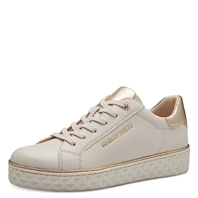 Abbildung von Marco Tozzi Sneaker low cream, Damen, Größe: 41, Cream Schuhe