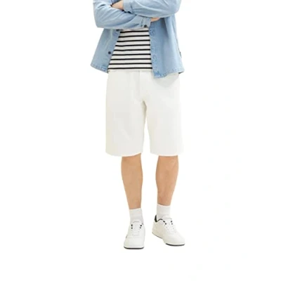 Abbildung von TOM Tailor Jeans Shorts, Herren, Größe: 32, White denim