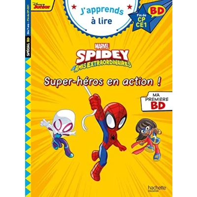 Abbildung von Disney BD Fin de CP CE1 Spidey et ses amis extraordinaires Super héros en action !